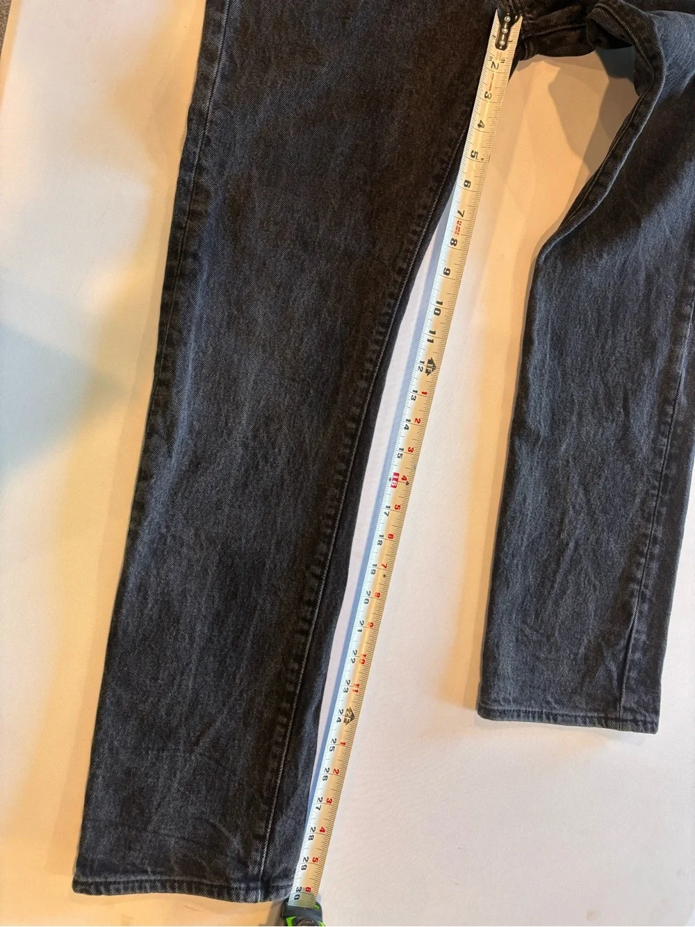 LEVI’S Men's Black 501 Relaxed Straight Jeans Size 30x32 EUC